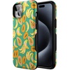 image:imageCasely iPhone 15 Plus Case  Into the Wild  White Snow Leopard  Bold Protective Design  MagSafe Compatible DesignPapaya Palms  Dippin Daisys Tropical Vacation