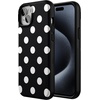 image:imageCasely iPhone 15 Plus Case  Into the Wild  White Snow Leopard  Bold Protective Design  MagSafe Compatible DesignPolka Dots  High Contrast