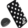 image:imageCasely iPhone 15 Plus Case  Into the Wild  White Snow Leopard  Bold Protective Design  MagSafe Compatible DesignPolka Dots  High Contrast