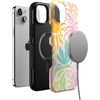 image:imageCasely iPhone 15 Plus Case  Into the Wild  White Snow Leopard  Bold Protective Design  MagSafe Compatible DesignPura Vida  Oasis