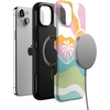 image:imageCasely iPhone 15 Plus Case  Into the Wild  White Snow Leopard  Bold Protective Design  MagSafe Compatible DesignPura Vida  Tropical Dreams