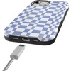 image:imageCasely iPhone 15 Plus Case  Into the Wild  White Snow Leopard  Bold Protective Design  MagSafe Compatible DesignReality Check  Periwinkle