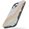 image:imageCasely iPhone 15 Plus Case  Into the Wild  White Snow Leopard  Bold Protective Design  MagSafe Compatible DesignRide The Wave  Pastel Rainbow Lined
