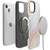 image:imageCasely iPhone 15 Plus Case  Into the Wild  White Snow Leopard  Bold Protective Design  MagSafe Compatible DesignRide The Wave  Pastel Rainbow Lined