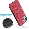 image:imageCasely iPhone 15 Plus Case  Into the Wild  White Snow Leopard  Bold Protective Design  MagSafe Compatible DesignRose Garden  Red Aesthetic
