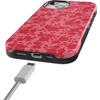 image:imageCasely iPhone 15 Plus Case  Into the Wild  White Snow Leopard  Bold Protective Design  MagSafe Compatible DesignRose Garden  Red Aesthetic