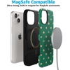 image:imageCasely iPhone 15 Plus Case  Into the Wild  White Snow Leopard  Bold Protective Design  MagSafe Compatible DesignRoyal Flush  French Deck
