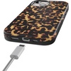 image:imageCasely iPhone 15 Plus Case  Into the Wild  White Snow Leopard  Bold Protective Design  MagSafe Compatible DesignShell Shocked  Tortoise Print