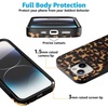 image:imageCasely iPhone 15 Plus Case  Into the Wild  White Snow Leopard  Bold Protective Design  MagSafe Compatible DesignShell Shocked  Tortoise Print
