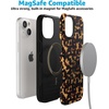 image:imageCasely iPhone 15 Plus Case  Into the Wild  White Snow Leopard  Bold Protective Design  MagSafe Compatible DesignShell Shocked  Tortoise Print