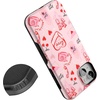 image:imageCasely iPhone 15 Plus Case  Into the Wild  White Snow Leopard  Bold Protective Design  MagSafe Compatible DesignThats Amore  Valentines