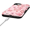image:imageCasely iPhone 15 Plus Case  Into the Wild  White Snow Leopard  Bold Protective Design  MagSafe Compatible DesignThats Amore  Valentines