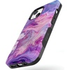 image:imageCasely iPhone 15 Plus Case  Into the Wild  White Snow Leopard  Bold Protective Design  MagSafe Compatible DesignTie Dying Over You Purple Marble