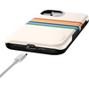 image:imageCasely iPhone 15 Plus Case  Into the Wild  White Snow Leopard  Bold Protective Design  MagSafe Compatible DesignTotally Groovy  Rainbow Stripes