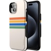 image:imageCasely iPhone 15 Plus Case  Into the Wild  White Snow Leopard  Bold Protective Design  MagSafe Compatible DesignTotally Groovy  Rainbow Stripes