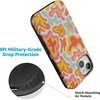 image:imageCasely iPhone 15 Plus Case  Into the Wild  White Snow Leopard  Bold Protective Design  MagSafe Compatible DesignTropical Color Splash  Abstract Retro