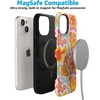 image:imageCasely iPhone 15 Plus Case  Into the Wild  White Snow Leopard  Bold Protective Design  MagSafe Compatible DesignTropical Color Splash  Abstract Retro