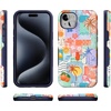 image:imageCasely iPhone 15 Plus Case  Into the Wild  White Snow Leopard  Bold Protective Design  MagSafe Compatible DesignTropical Heat  Beachy Collage
