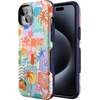 image:imageCasely iPhone 15 Plus Case  Into the Wild  White Snow Leopard  Bold Protective Design  MagSafe Compatible DesignTropical Heat  Beachy Collage