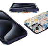 image:imageCasely iPhone 15 Plus Case  Into the Wild  White Snow Leopard  Bold Protective Design  MagSafe Compatible DesignTuscan Tiles  Dolce Vita