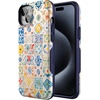 image:imageCasely iPhone 15 Plus Case  Into the Wild  White Snow Leopard  Bold Protective Design  MagSafe Compatible DesignTuscan Tiles  Dolce Vita