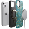 image:imageCasely iPhone 15 Plus Case  Into the Wild  White Snow Leopard  Bold Protective Design  MagSafe Compatible DesignVan Gogh  Almond Blossom Floral