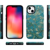 image:imageCasely iPhone 15 Plus Case  Into the Wild  White Snow Leopard  Bold Protective Design  MagSafe Compatible DesignVan Gogh  Almond Blossom Floral