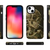 image:imageCasely iPhone 15 Plus Case  Into the Wild  White Snow Leopard  Bold Protective Design  MagSafe Compatible DesignVan Gogh  Skull of a Skeleton with Burning Cig