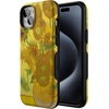 image:imageCasely iPhone 15 Plus Case  Into the Wild  White Snow Leopard  Bold Protective Design  MagSafe Compatible DesignVan Gogh  Sunflowers Floral