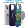 image:imageCasely iPhone 15 Plus Case  Into the Wild  White Snow Leopard  Bold Protective Design  MagSafe Compatible DesignVeneta Tapestry  Grateful Dead Tie Dye