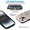 image:imageCasely iPhone 15 Plus Case  Into the Wild  White Snow Leopard  Bold Protective Design  MagSafe Compatible DesignVines of Love  Floral Heart