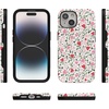 image:imageCasely iPhone 15 Plus Case  Into the Wild  White Snow Leopard  Bold Protective Design  MagSafe Compatible DesignVines of Love  Floral Heart