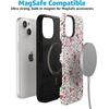image:imageCasely iPhone 15 Plus Case  Into the Wild  White Snow Leopard  Bold Protective Design  MagSafe Compatible DesignVines of Love  Floral Heart