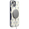 image:imageCasely iPhone 15 Plus Case  Into the Wild  White Snow Leopard  Bold Protective Design  MagSafe Compatible DesignVintage Garden  Blue Hydrangea