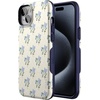 image:imageCasely iPhone 15 Plus Case  Into the Wild  White Snow Leopard  Bold Protective Design  MagSafe Compatible DesignVintage Garden  Blue Hydrangea