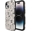 image:imageCasely iPhone 15 Plus Case  Into the Wild  White Snow Leopard  Bold Protective Design  MagSafe Compatible DesignWere All Human  Minimal Face Art