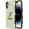 image:imageCasely iPhone 16 Case  The Boyfriend Collection  Forest Green  Bold Protective Design  Compatible with MagSafeClubhouse  Golden on the Green