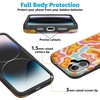 image:imageCasely iPhone 16 Case  The Boyfriend Collection  Forest Green  Bold Protective Design  Compatible with MagSafeColor Splash Abstract Retro