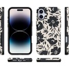 image:imageCasely iPhone 16 Case  The Boyfriend Collection  Forest Green  Bold Protective Design  Compatible with MagSafeDark Fantasy  Contrast Floral