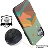image:imageCasely iPhone 16 Case  The Boyfriend Collection  Forest Green  Bold Protective Design  Compatible with MagSafeEndless Peaks  Colorblock Mountain