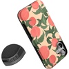image:imageCasely iPhone 16 Case  The Boyfriend Collection  Forest Green  Bold Protective Design  Compatible with MagSafeFeeling Peachy  Blush Vines