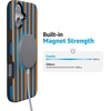 image:imageCasely iPhone 16 Case  The Boyfriend Collection  Forest Green  Bold Protective Design  Compatible with MagSafeGo New York  Blue  Orange Stripes