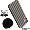 image:imageCasely iPhone 16 Case  The Boyfriend Collection  Forest Green  Bold Protective Design  Compatible with MagSafeGo New York  Blue  Orange Stripes