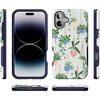 image:imageCasely iPhone 16 Case  The Boyfriend Collection  Forest Green  Bold Protective Design  Compatible with MagSafeHanging Around  Potted Plants Floral