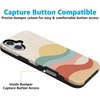 image:imageCasely iPhone 16 Case  The Boyfriend Collection  Forest Green  Bold Protective Design  Compatible with MagSafeHere Comes the Sun  Colorblock Sunset