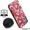 image:imageCasely iPhone 16 Case  The Boyfriend Collection  Forest Green  Bold Protective Design  Compatible with MagSafeLove Song Remix  Ombre Hearts