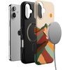 image:imageCasely iPhone 16 Case  The Boyfriend Collection  Forest Green  Bold Protective Design  Compatible with MagSafeMagic Mountain  Colorblock