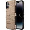 image:imageCasely iPhone 16 Case  The Boyfriend Collection  Forest Green  Bold Protective Design  Compatible with MagSafeMocha Ripple  Brown Waves