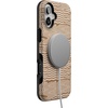 image:imageCasely iPhone 16 Case  The Boyfriend Collection  Forest Green  Bold Protective Design  Compatible with MagSafeMocha Ripple  Brown Waves