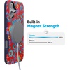 image:imageCasely iPhone 16 Case  The Boyfriend Collection  Forest Green  Bold Protective Design  Compatible with MagSafePainted Flowers  Frida Kahlo Floral